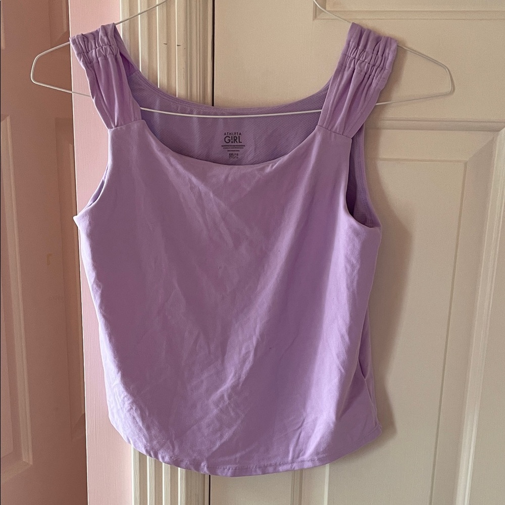 Athleta Light Purple Tank Top